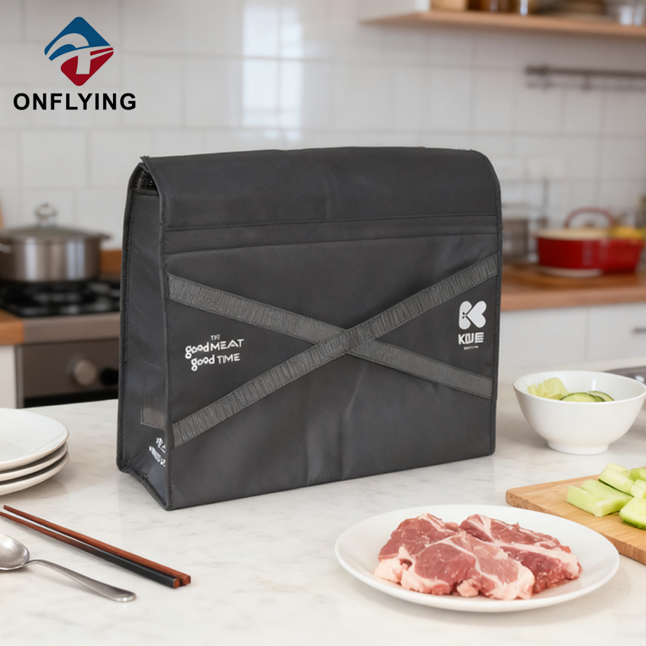 Durable gardant les aliments froids avec logo imprimé personnalisé sacs isolés fournisseur de la Chine