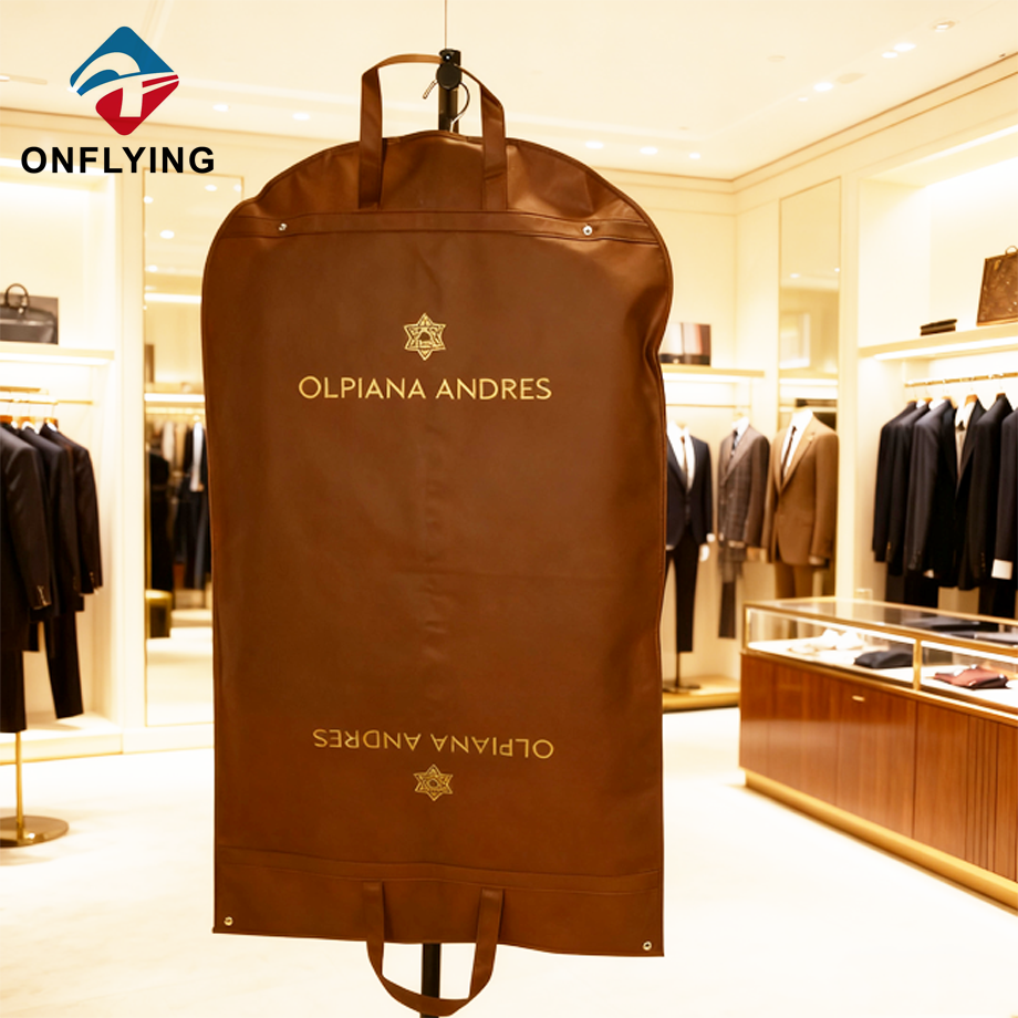 高級熱い販売のメンズ コート衣服不織布カスタム スーツ バッグ中国サプライヤー