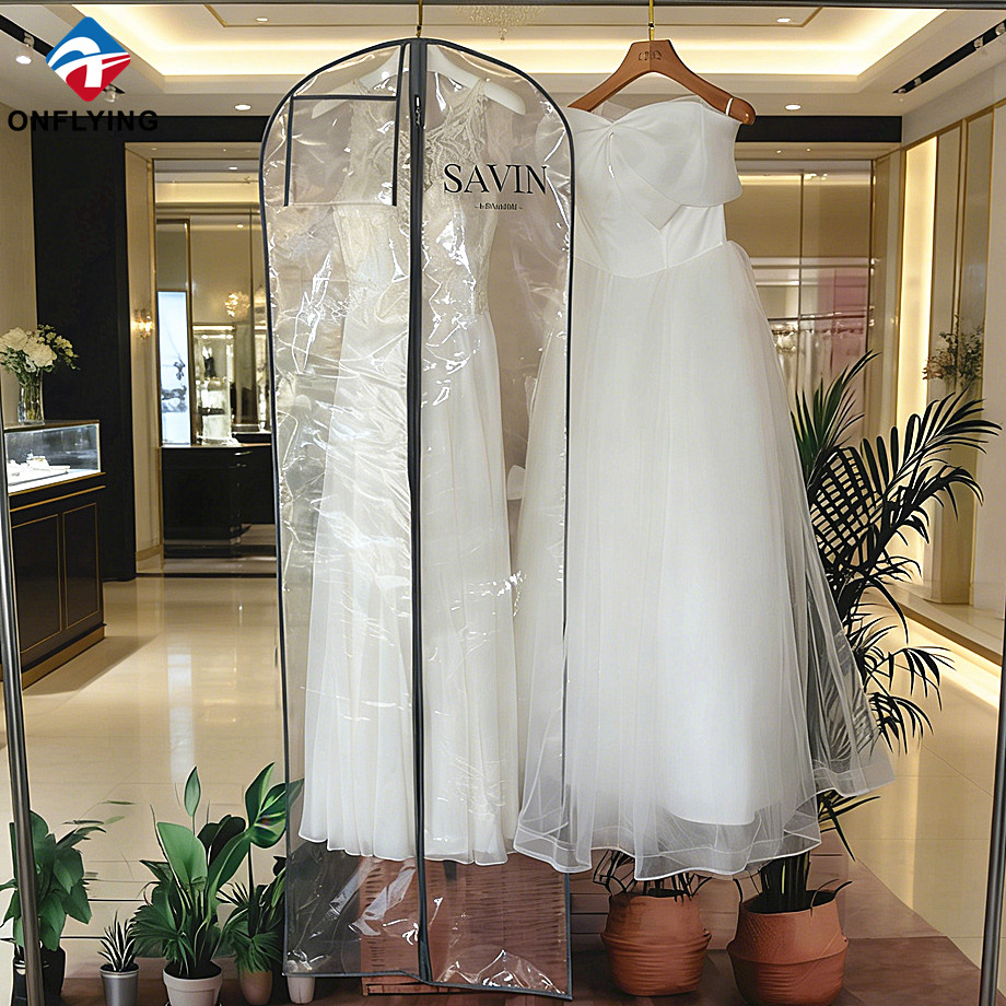 غطاء فستان الزفاف المقاوم للماء عالي الجودة مقاوم للرطوبة من المصنع الصيني