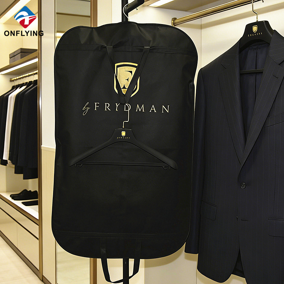 多功能时尚透气男士无纺布豪华西装包装袋供应商中国