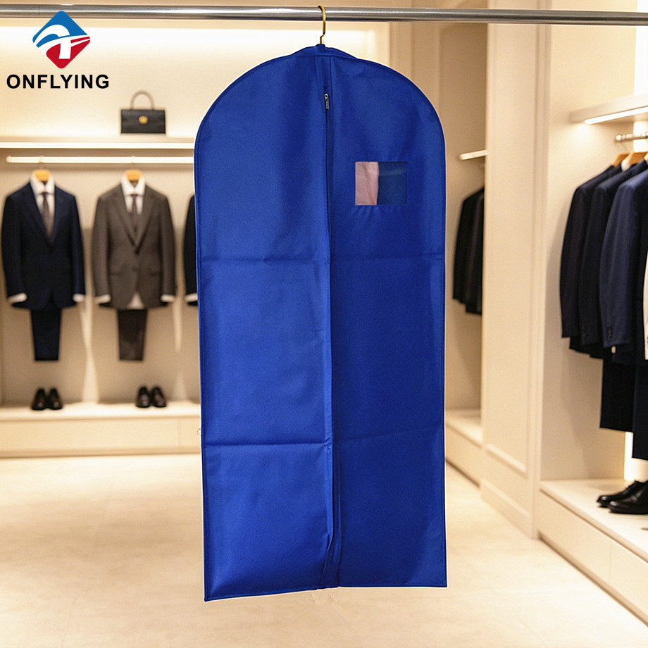 방진 통기성 직물 신부 거싯 공장과 비 짠 웨딩 드레스 포장 커버 중국