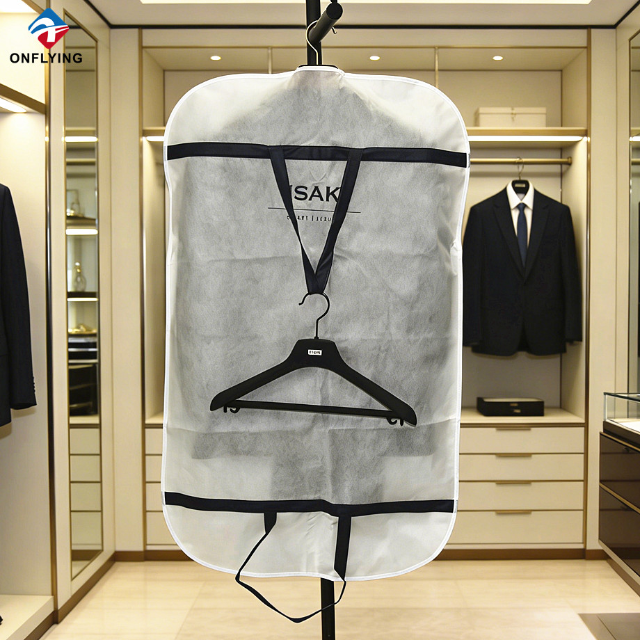 精致透气服装防护白色无纺布套装包装罩制造商中国