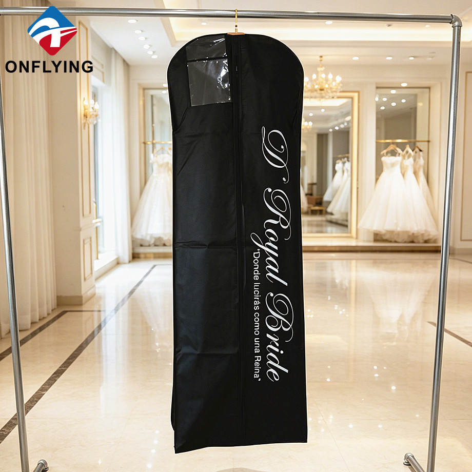 Proveedor de cubierta de vestido de novia no tejido personalizado de alta calidad y gran capacidad, nuevo diseño, China