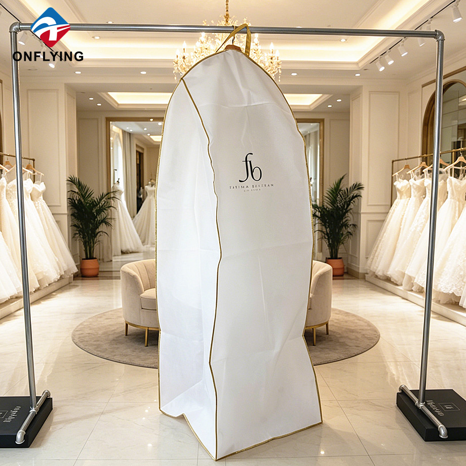 High-quality Boutique extra Large Evening Dress Non Woven Bridal Garment Storage Bag Factory China