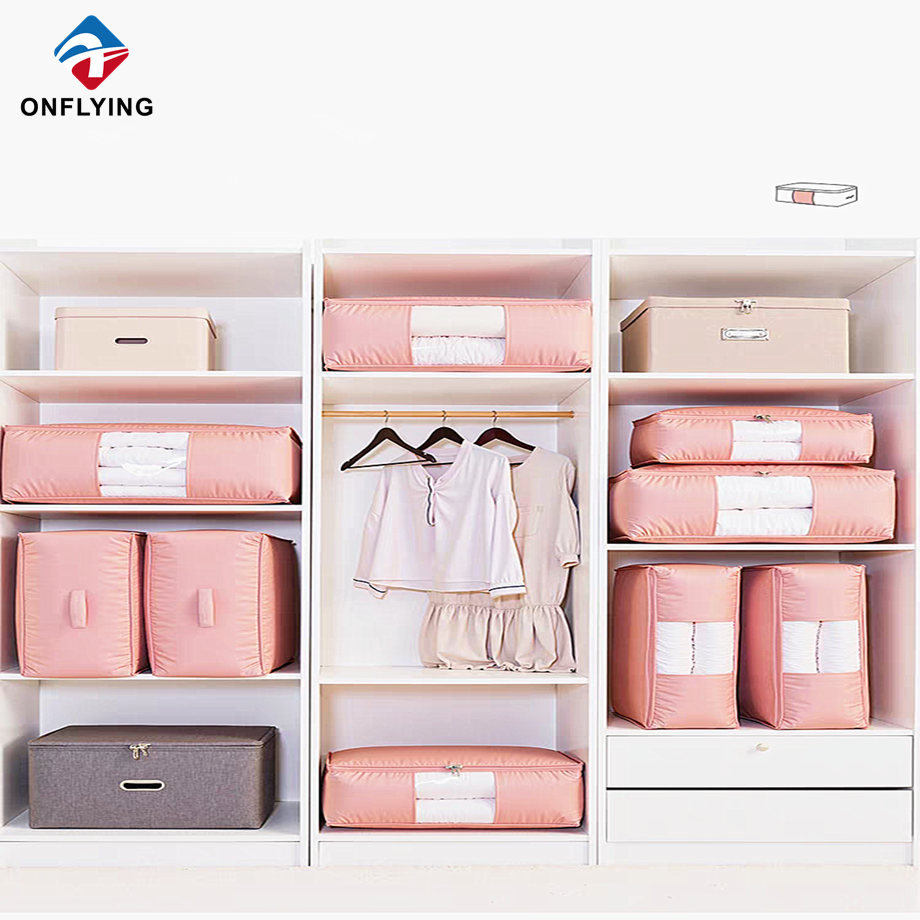 Large Capacity Breathable Fabric Custom Colored Storage Package Bed Bag Manufacturer China