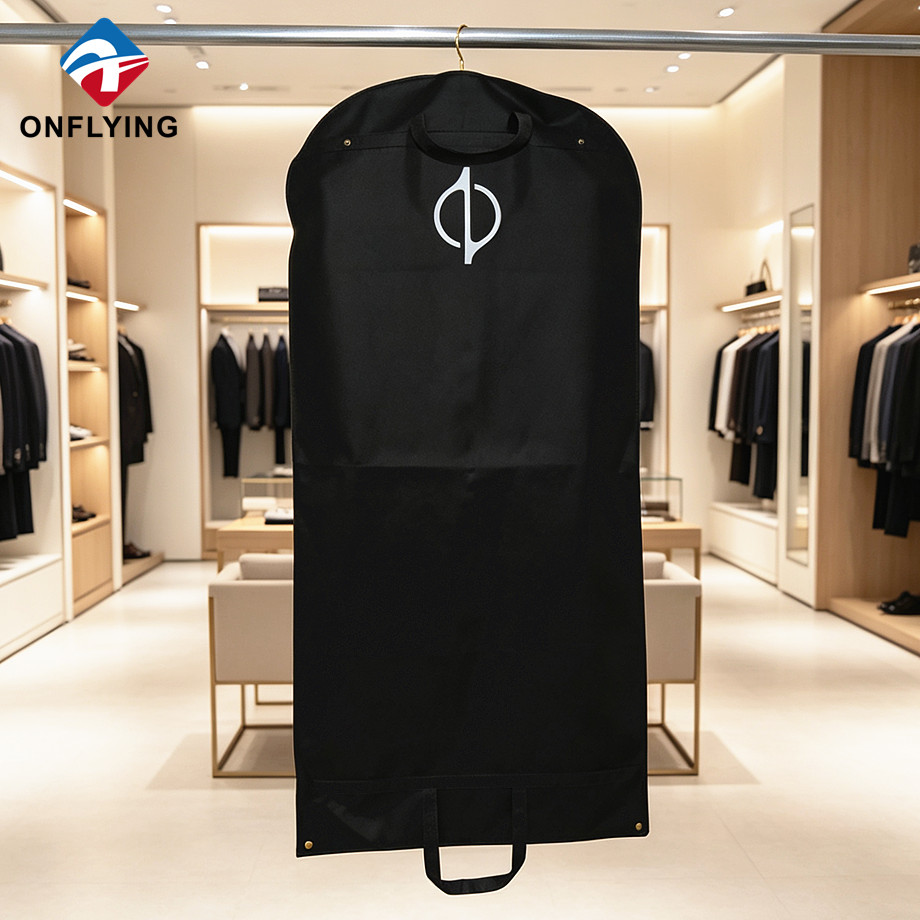 Custom Sizes Travel Closet Storage Dustproof Breathable Clothing Non Woven Bag Factory China