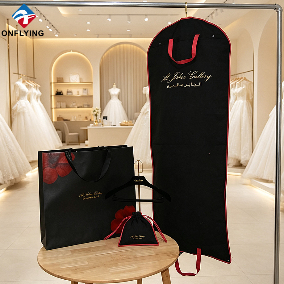 High Quality Fashionable Daily Use Customized Black Cotton Bride Bag for Dress Supplier China - COPY - 8876cq