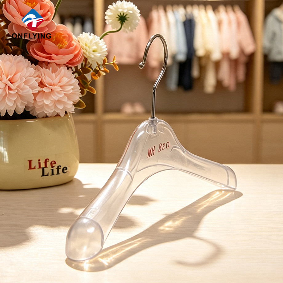 Luxury High Quality Colored Clothing Store Plastic Garment Children Hanger Set Supplier China - COPY - q6dlre