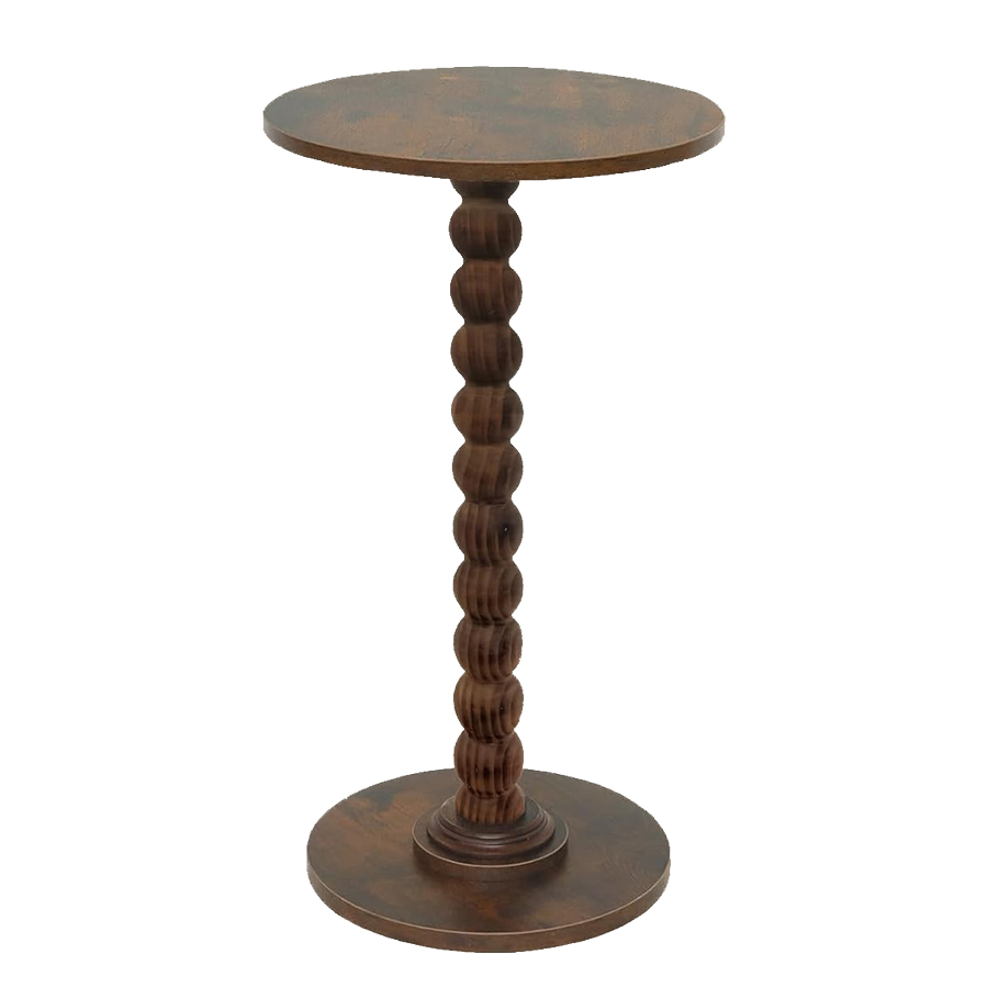 Wholesale round edge table, small beverage table, bedside table