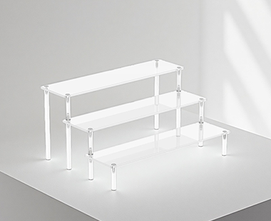 Wholesale Acrylic Display Risers, Stand Holder, Large Shelf Risers for Figures