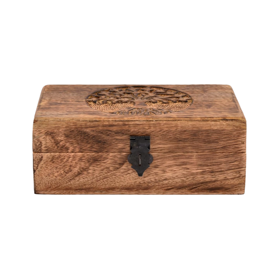 Wholesale Wooden Jewellery Organiser  Handmade Engraving Beautifully Keepsake Box