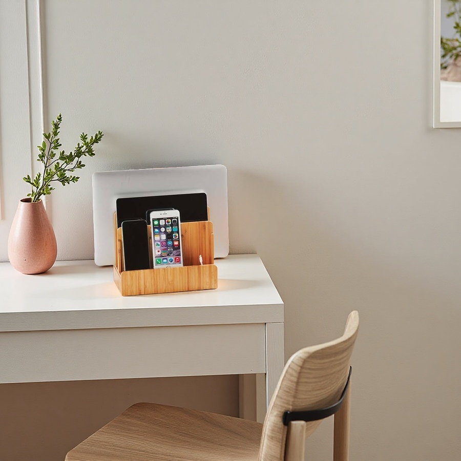 Großhandel Multi-Device Lading Station Dock & Organizer: Universal für Laptops, Tabletten und Telefone
