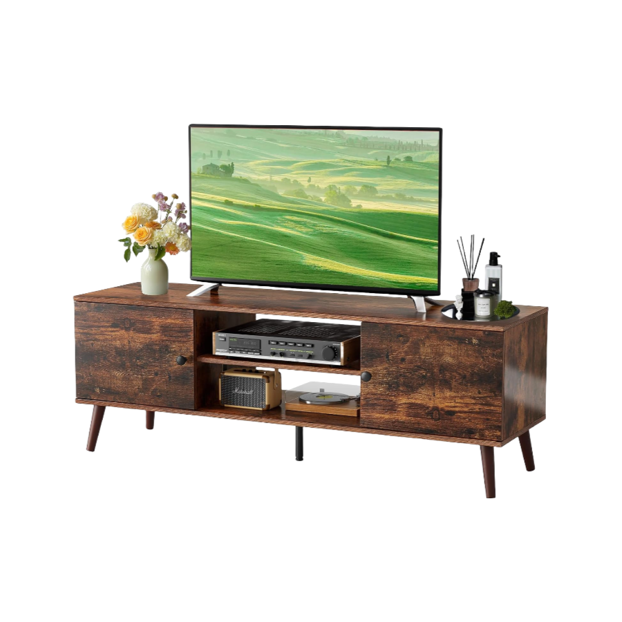 Wholesale TV Stand with Storage Cabinet, Media Console Table, Wooden Television Furniture