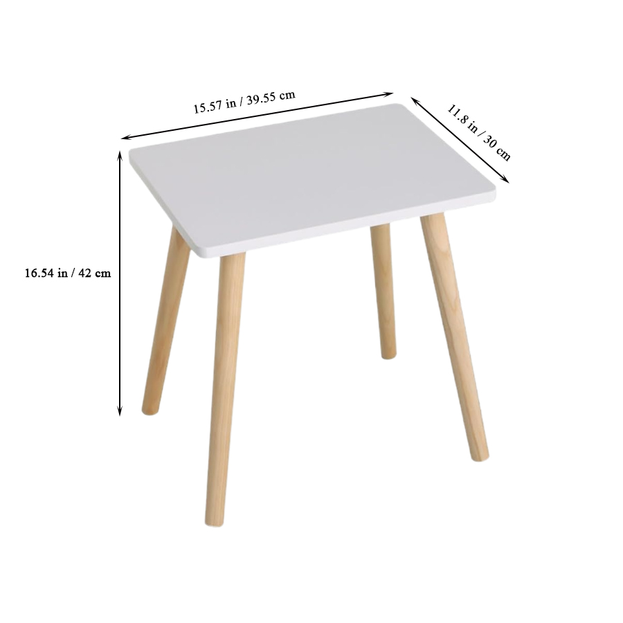 Wholesale Wooden Side Table, Modern Small End Table for Living Room Bedroom Office
