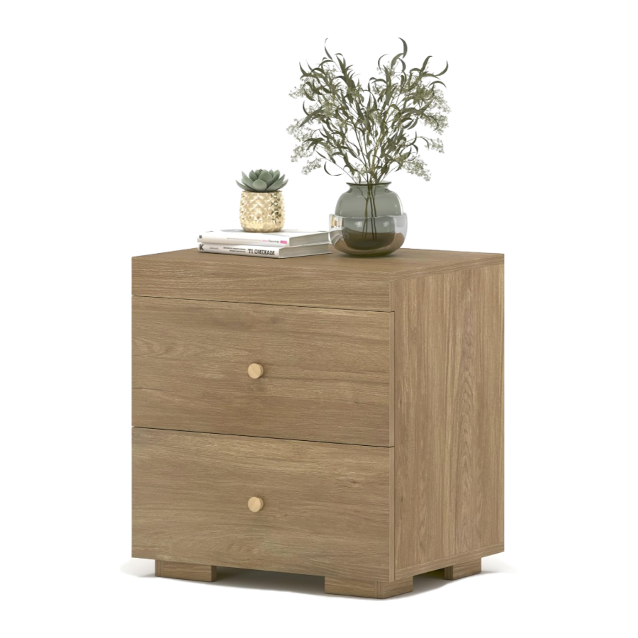 Wholesale Nightstand with Drawers Wood Small Sofa Side Table for Living Room