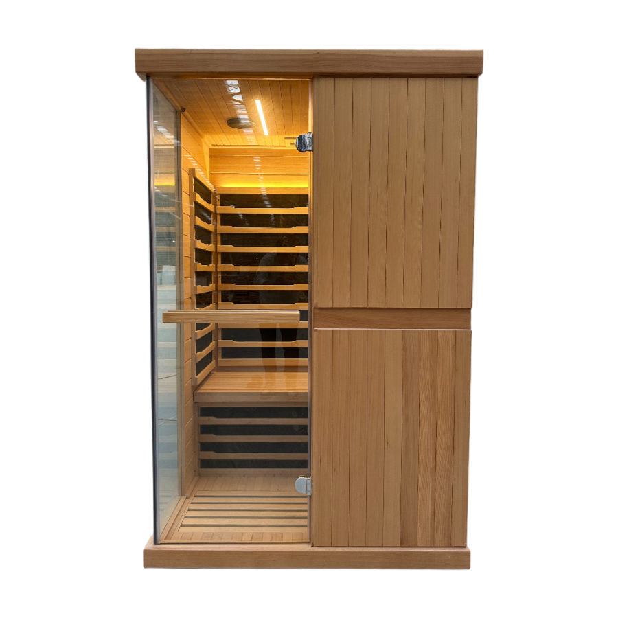 Customized Sauna Room with Far-infrared Carbon Plate Heating, 2 Person Capacity