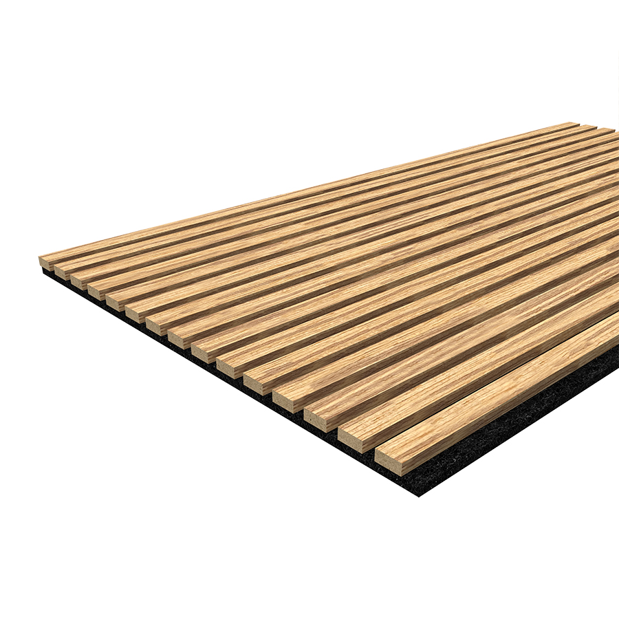 Wholesale Flexible Sound Absorbing Board Wood Slat Wall Panel for Decoration