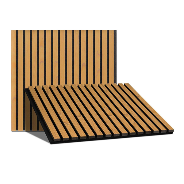 Modern Premium 3D Wood Slat Acoustic Panels for Office