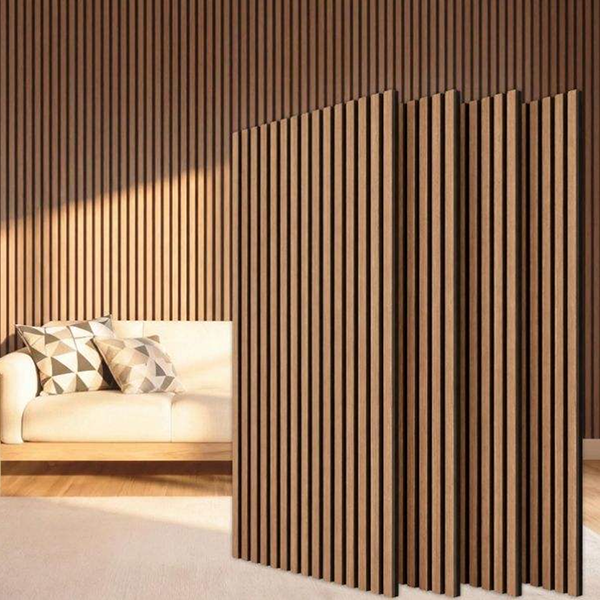 Modern Design Wood Slat Acoustic Panels for Hotel