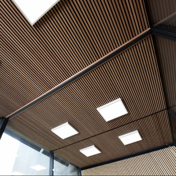 Wood Slat Wall Panel Fluted Sound Absorbing Panel for Interior Wall Decor - COPY - fmpgit