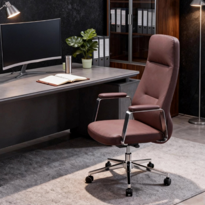 Massenlederstühle aus chinesischer Fabrik