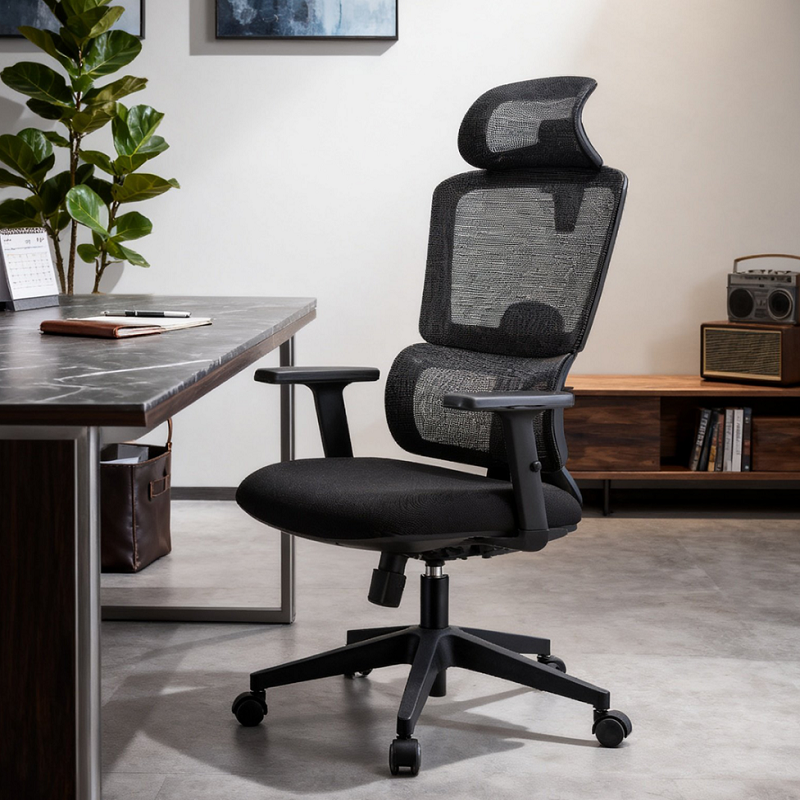 China Hersteller Direktpreis Moderner Bürostuhl mit verstellbarer Kopfstütze