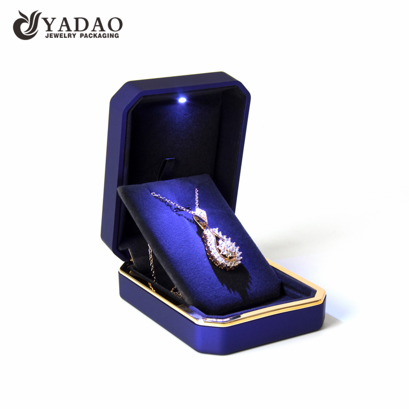 কাস্টম ম্যাট লাইট কাস্টম LED রিং বক্স গয়না বক্স সেট