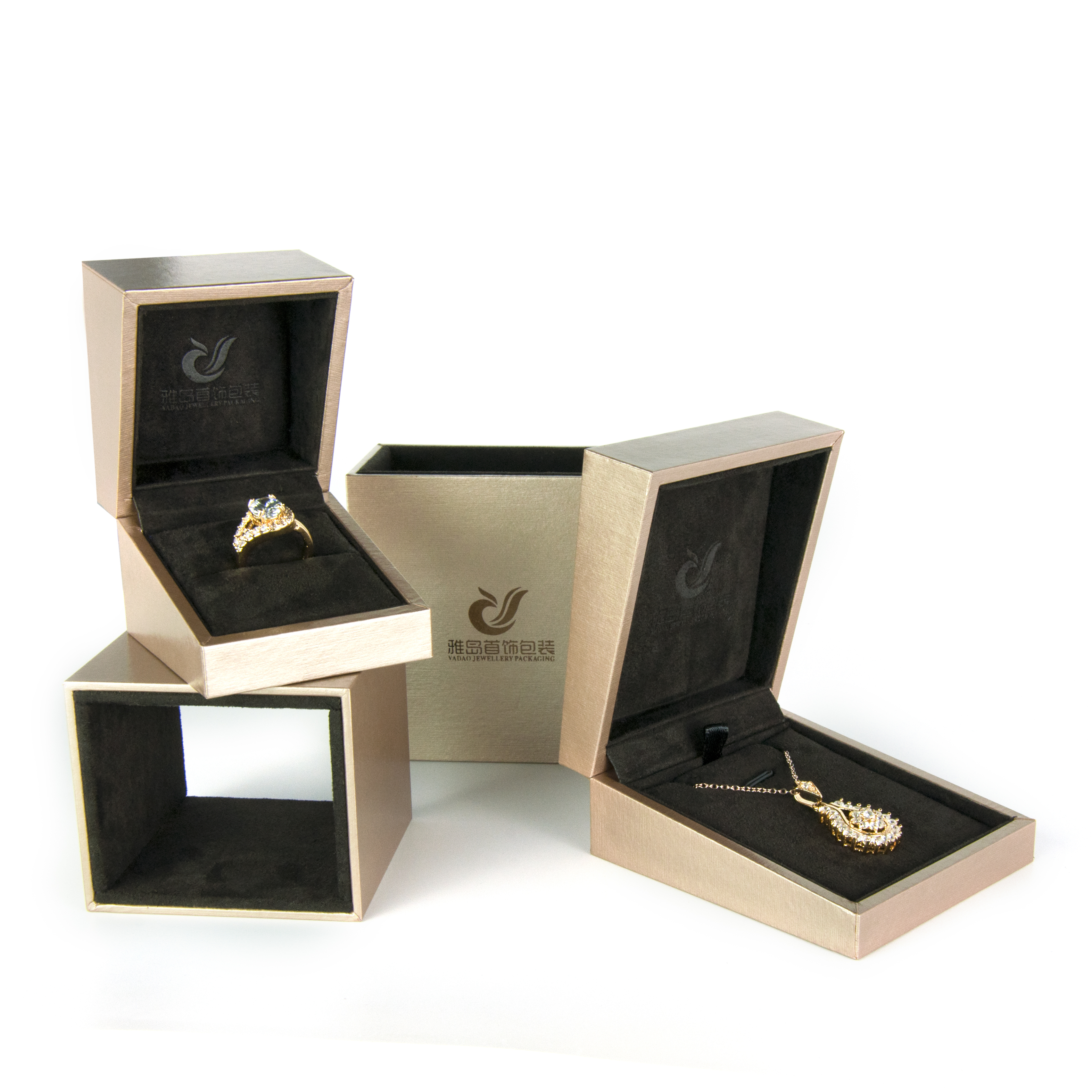 গয়না বক্স রিং কানের দুল ব্রেসলেট প্লাস্টিক বাক্স প্লাস্টিক প্যাকেজিং দ্বারা আবৃত