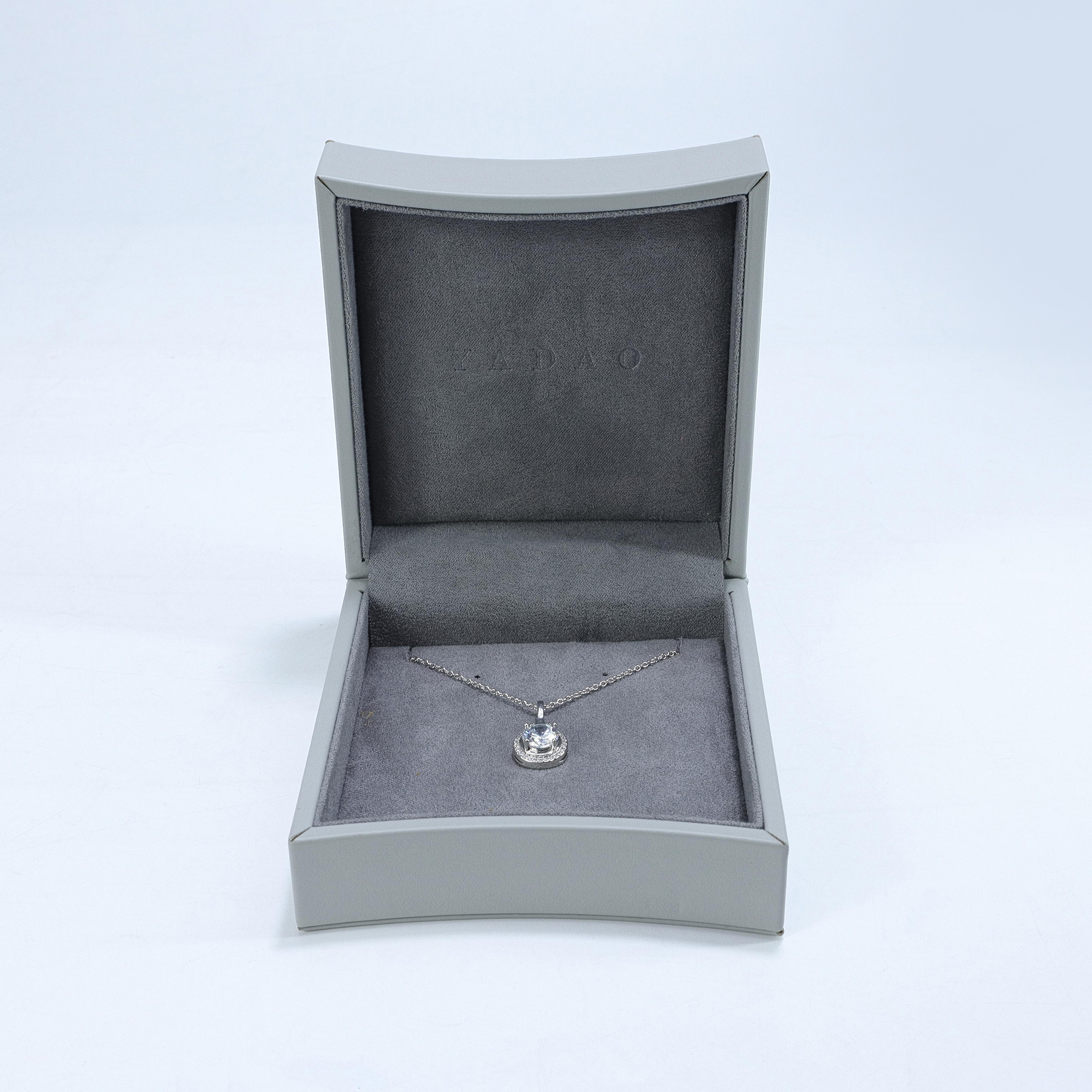 Yadao Luxury Jewelry Box Curved Shape Bangle Ring Necklace Box