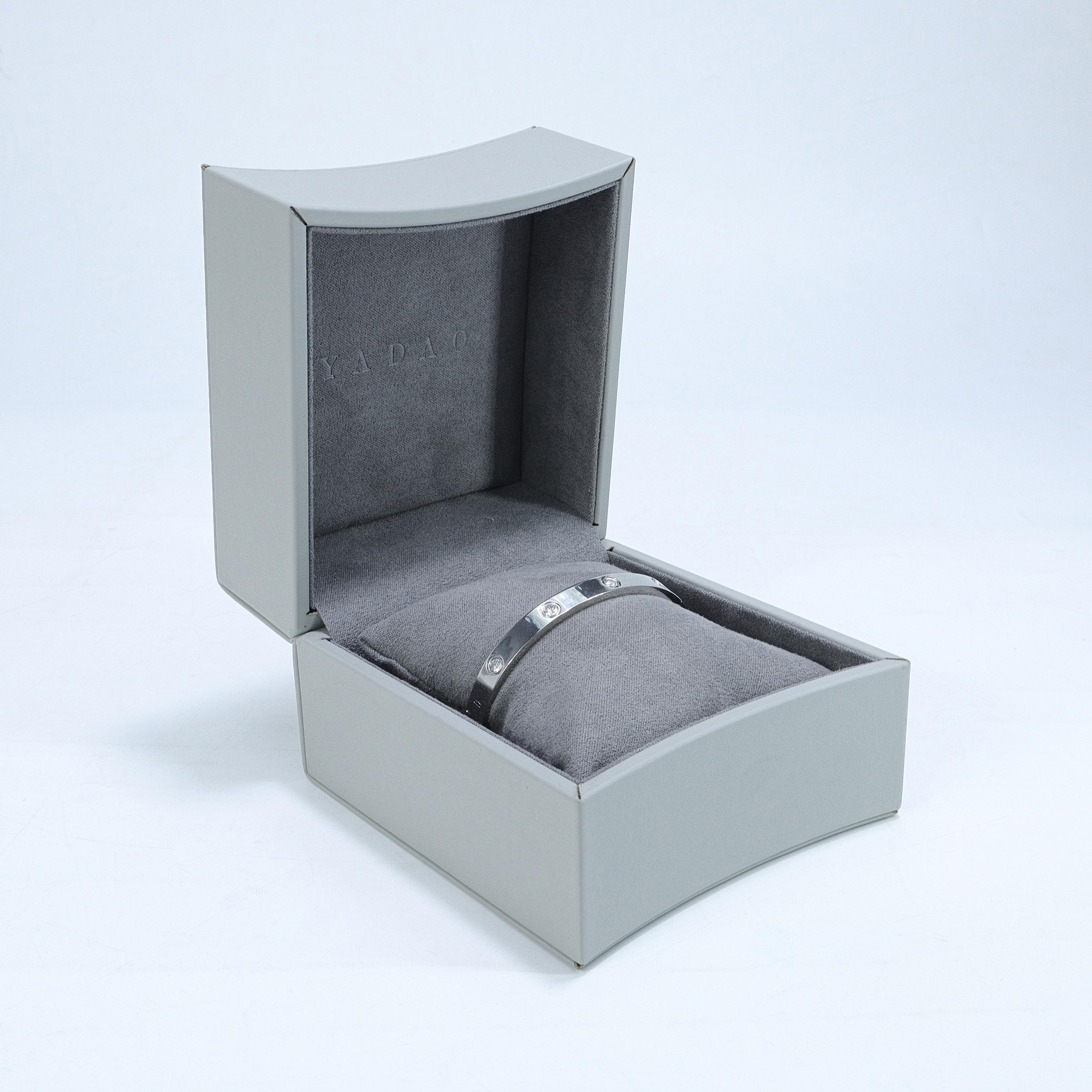 Yadao Luxury Jewelry Box Curved Shape Bangle Ring Necklace Box