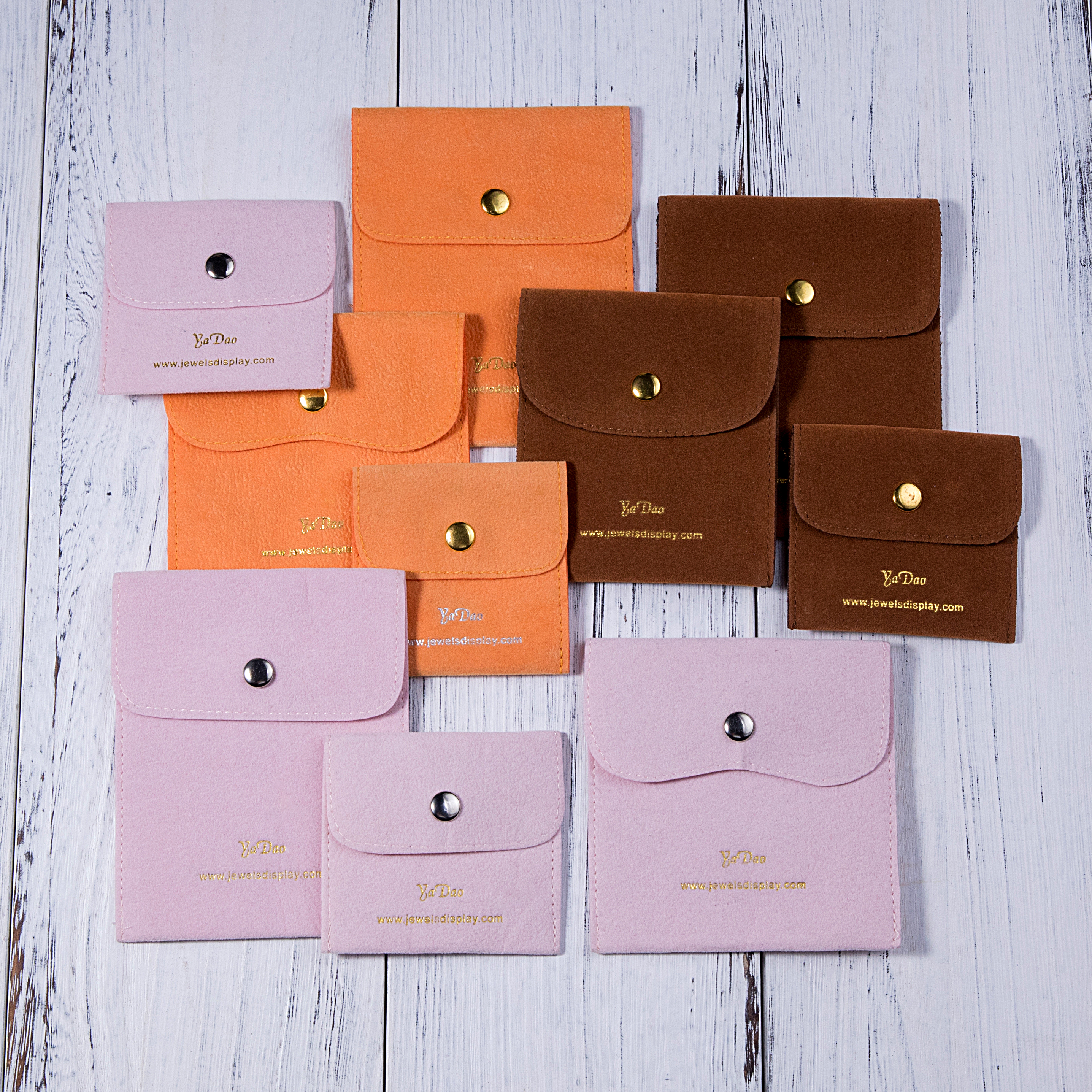 Bolsa colorida personalizada con diseño de cierre magnético, diseño de logotipo de tamaño personalizado gratuito