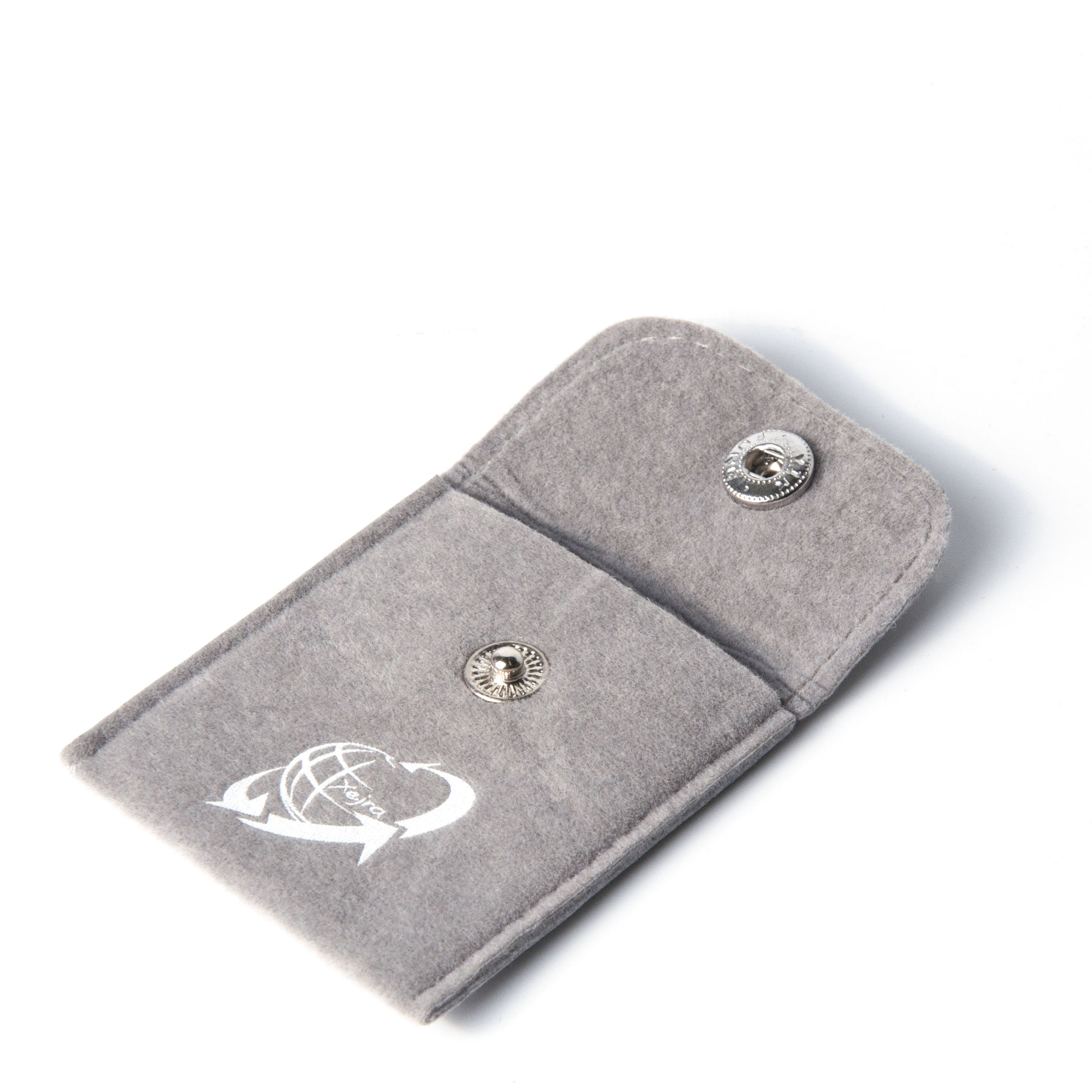 Jewelry Pouch Hot Stamping Logo for Ring Bracelet Bangle with Custom Material