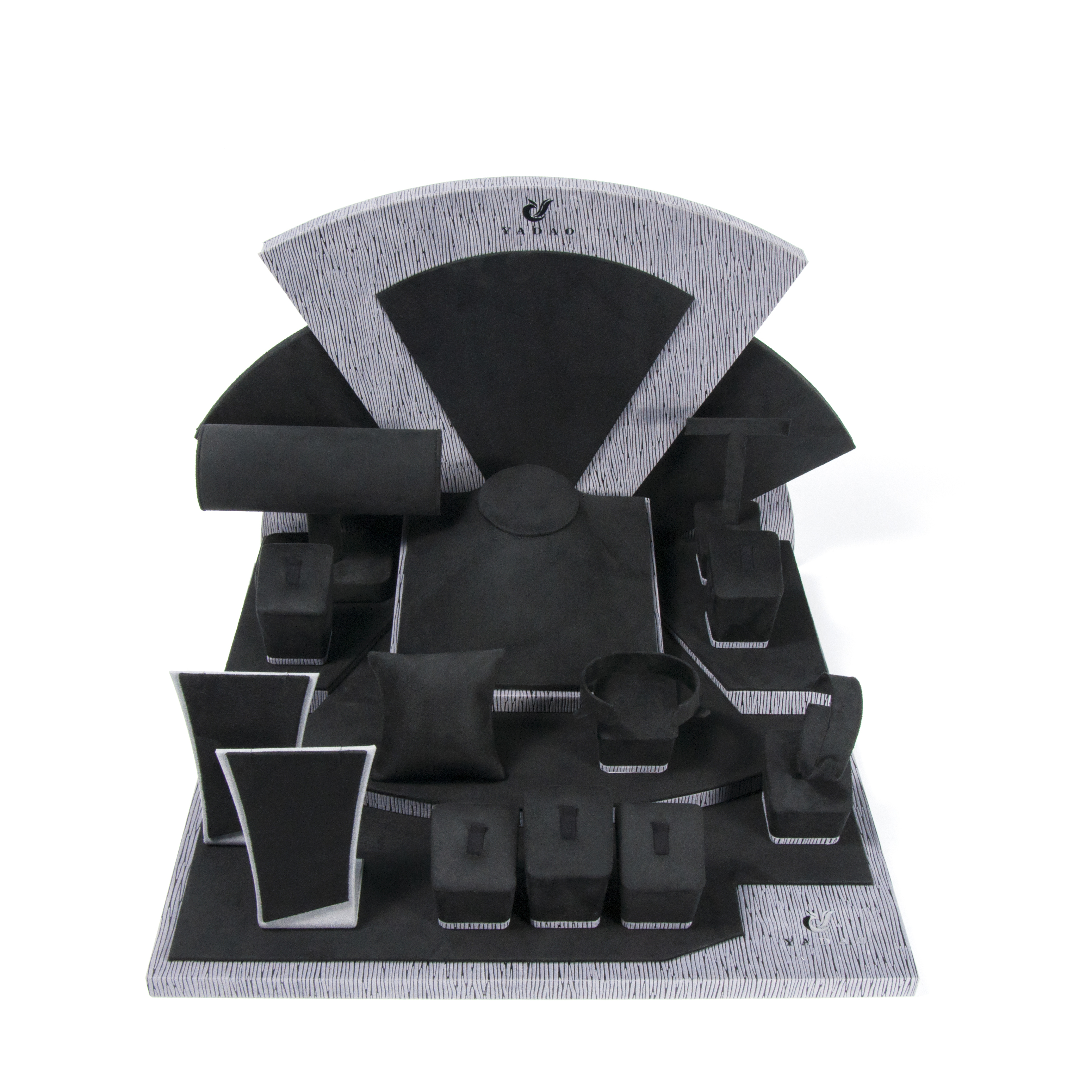 Custom Jewelry Display Pu Leather Jewelry Neck Bust Ring Stand with Your Logo - COPY - 08m8vi