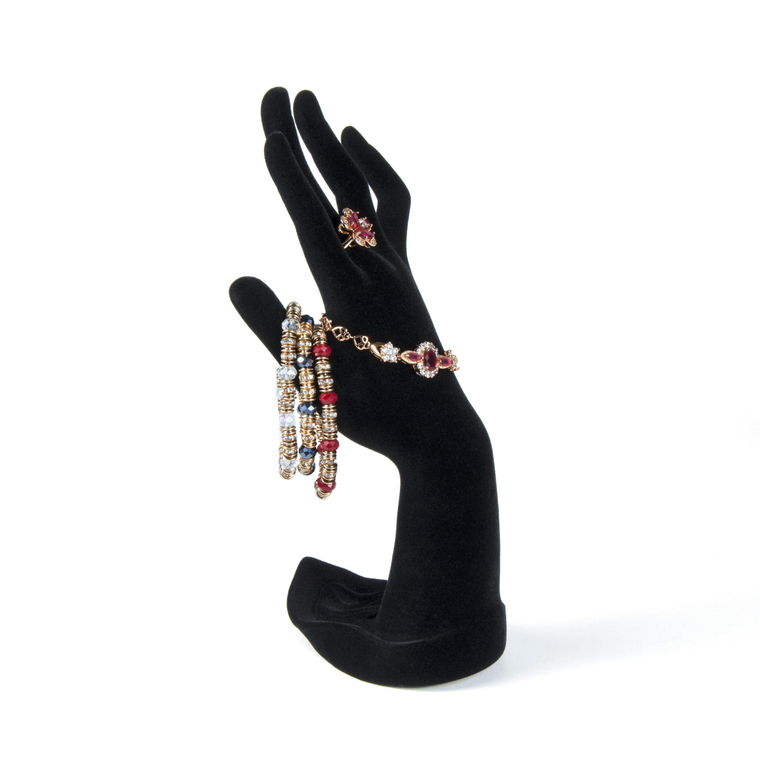 Support de bague, affichage de bague de bijoux, taille de matériau personnalisée