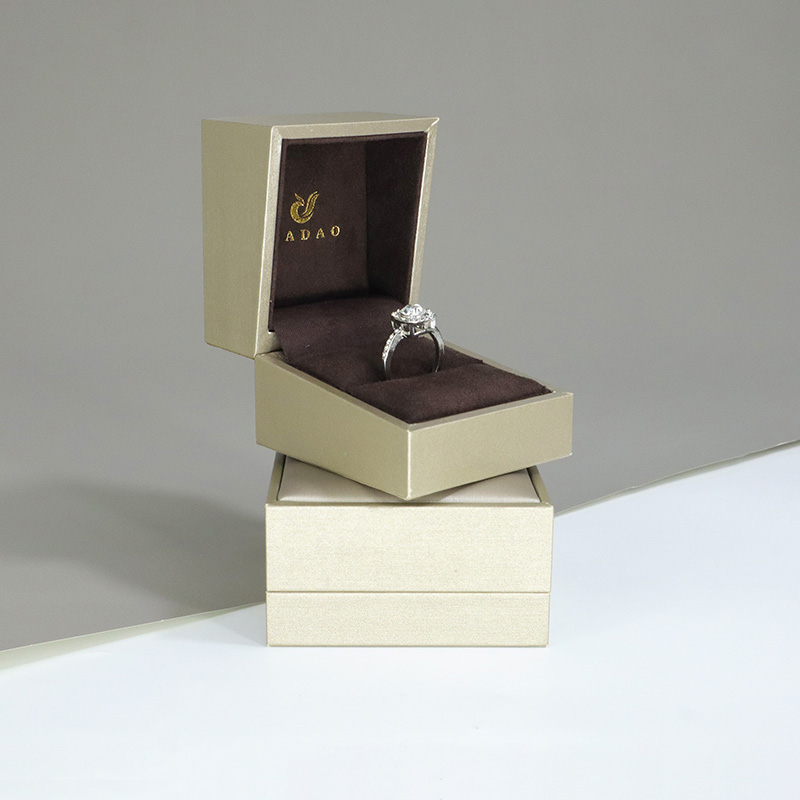 جعبه جواهرات Yadao لوگوی رنگی سفارشی Pu