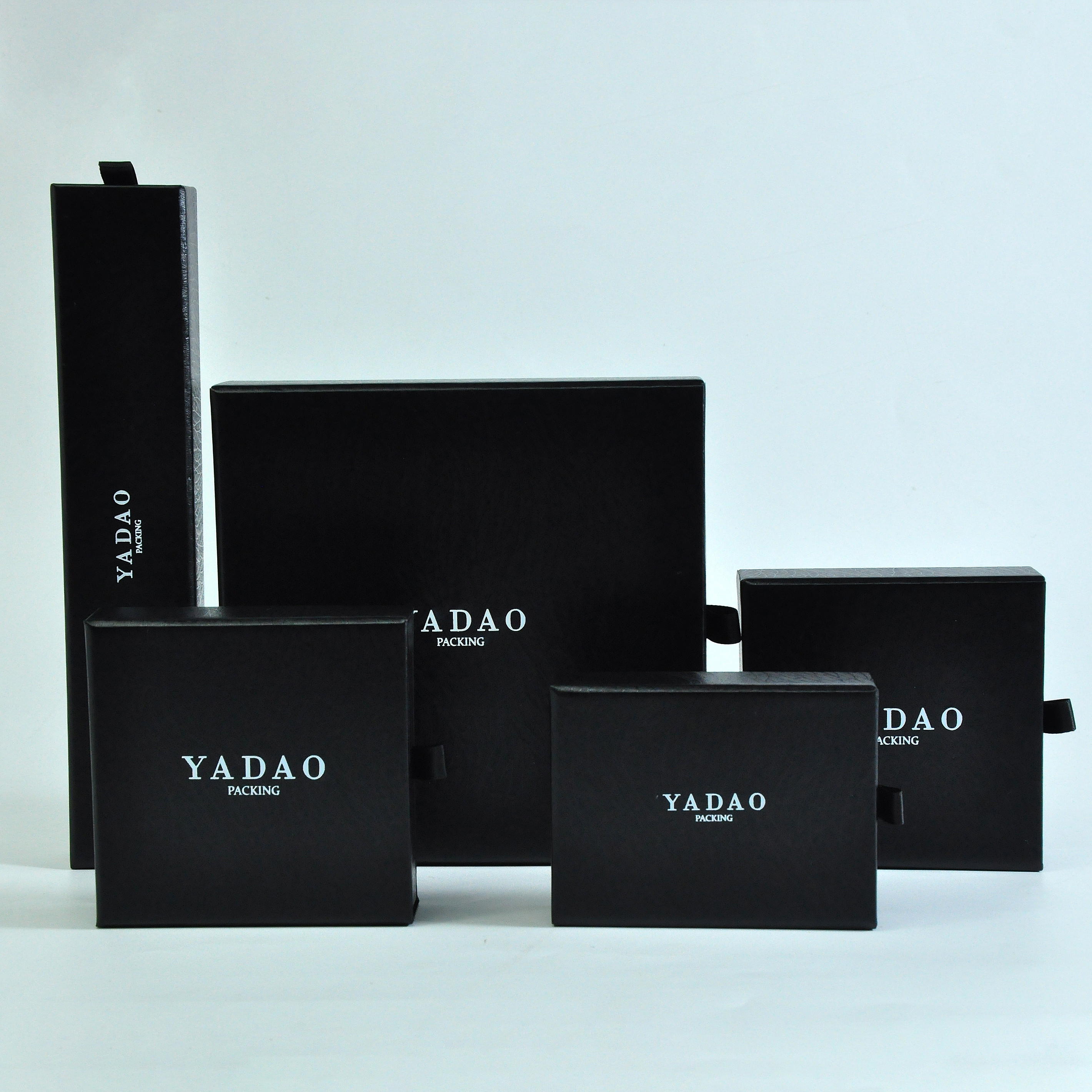 다양한 색상의 서랍 종이 보석 상자 맞춤 보석 상자 세트 선물 상자