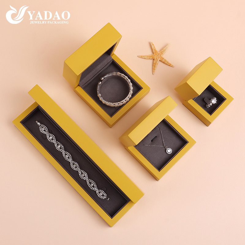 romantic style heart shape wedding gifts proposal surprise idea jewellery ring necklace leather box - COPY - umkfeo