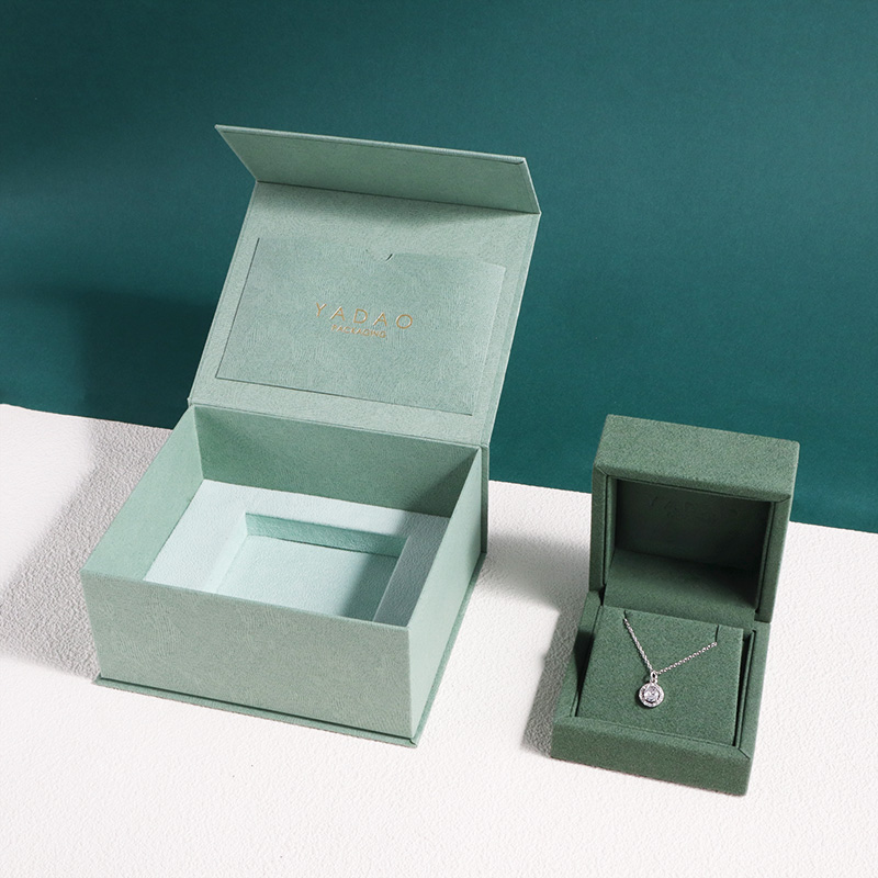 box in box style popular online jewellery selling pacakging box options multifunctional insert