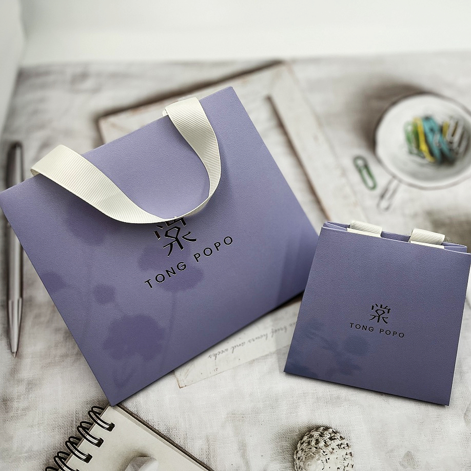 Yadao gift paper bag with cotton rope and ribbon closure - COPY - 9u4tc2