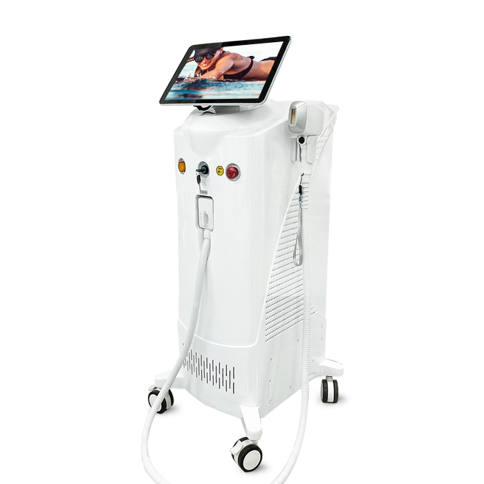 Big power ice diode Laser 808nm diodo laser hair removal 755nm 808nm 1064nm laser hair removal machine