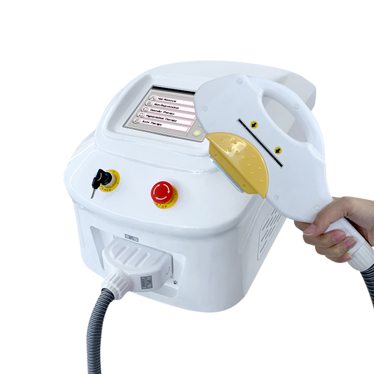 Ipl rejuvenescimento da pele elight máquina de depilação a laser dispositivo de cuidados com a pele máquina de beleza a laser