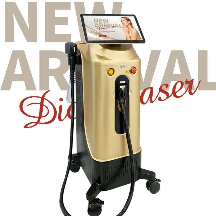 2025 New Beauty equipment Diode Ice Diode Laser 755+808+1064 hair removal machine