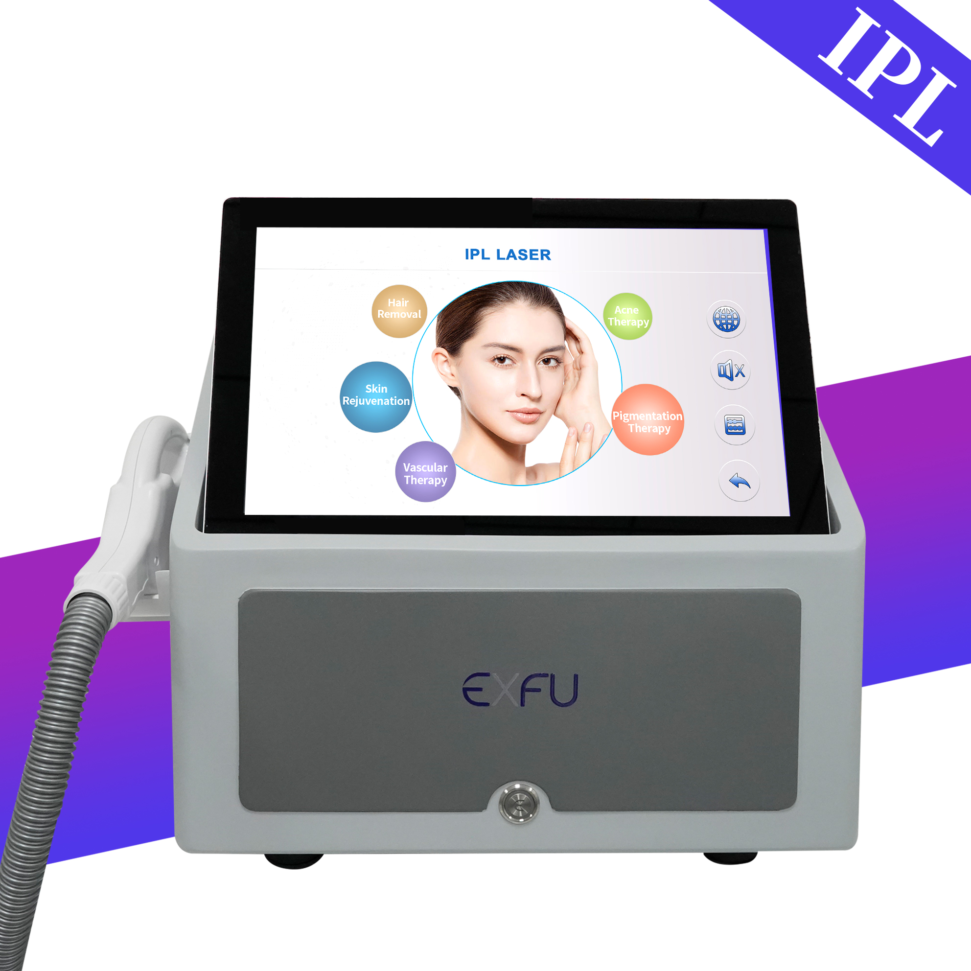 Elight ipl máquina de depilação a laser cuidados com a pele dispositivo de beleza