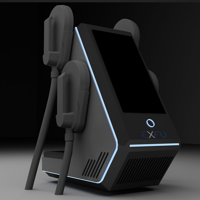 Preço de fábrica popular escultura EMS eletromagnética EMS RF escultura corporal estimulador de modelagem muscular de trem máquina esculpida