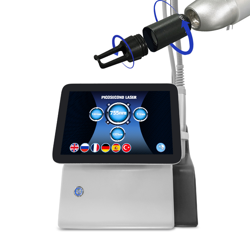 Q switch nd yag 1320 1064 755 532nm nd:yag laser 320 1064 755 532nm laser de remoção de tatuagem para venda