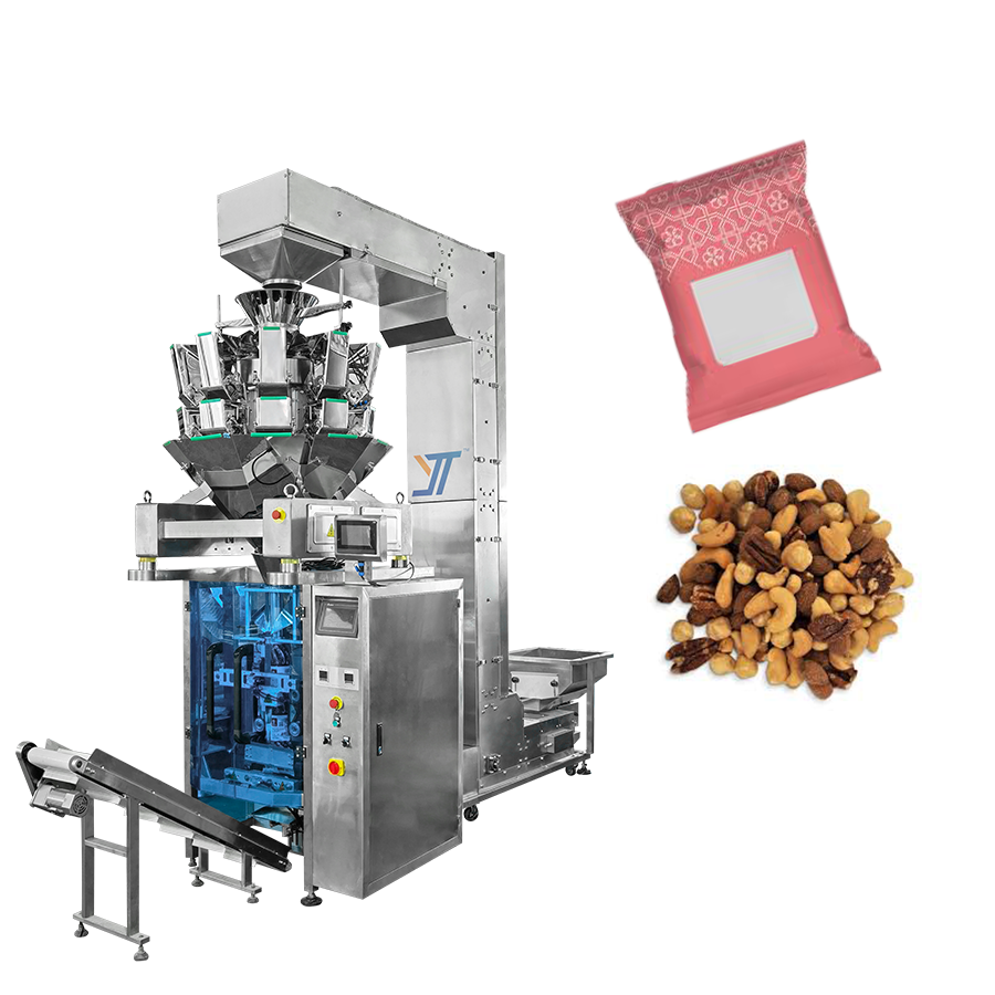 آلة تعبئة الوجبات الخفيفة عالية السرعة الكاجو/الفول السوداني/آلة تغليف الحبيبات الفستقية