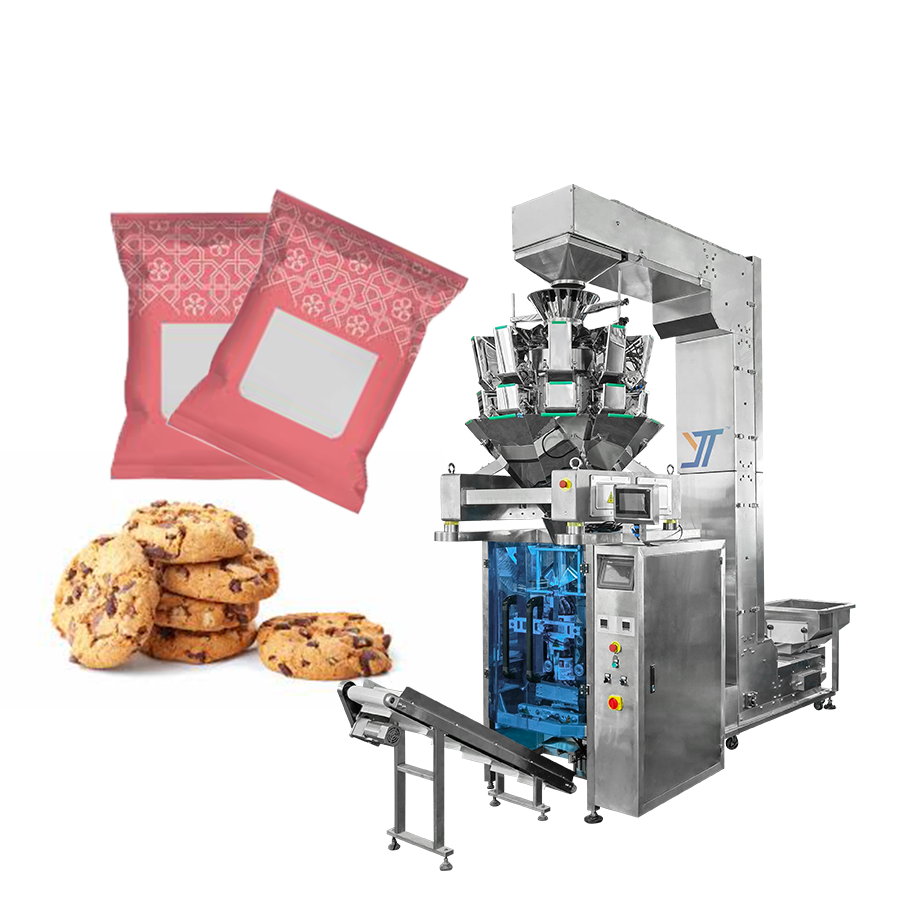 آلة التعبئة الحبيبية التلقائية عالية السرعة وزن وتغليف للحلويات الصلبة/السقوف/ملفات تعريف الارتباط