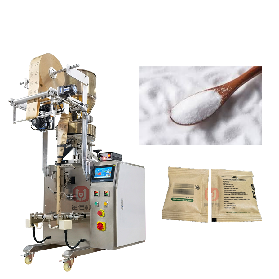 1-10 غرام من آلة التعبئة الأوتوماتيكية الصغيرة السكر الأبيض
