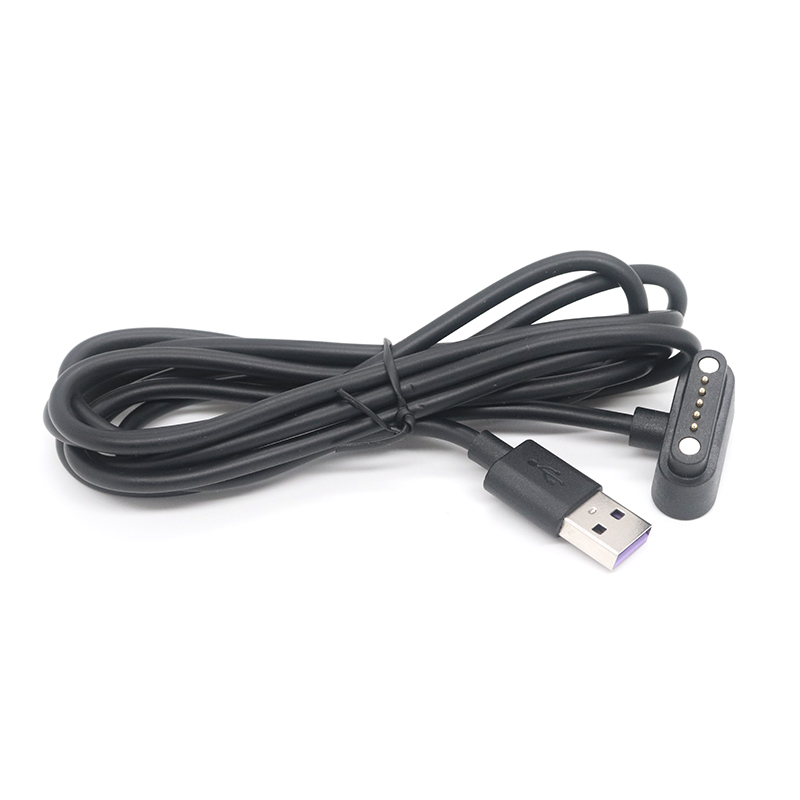 Chine 
5A Charge rapide USB A câble à broche magnétique pogo mâle à 5 broches fabricant