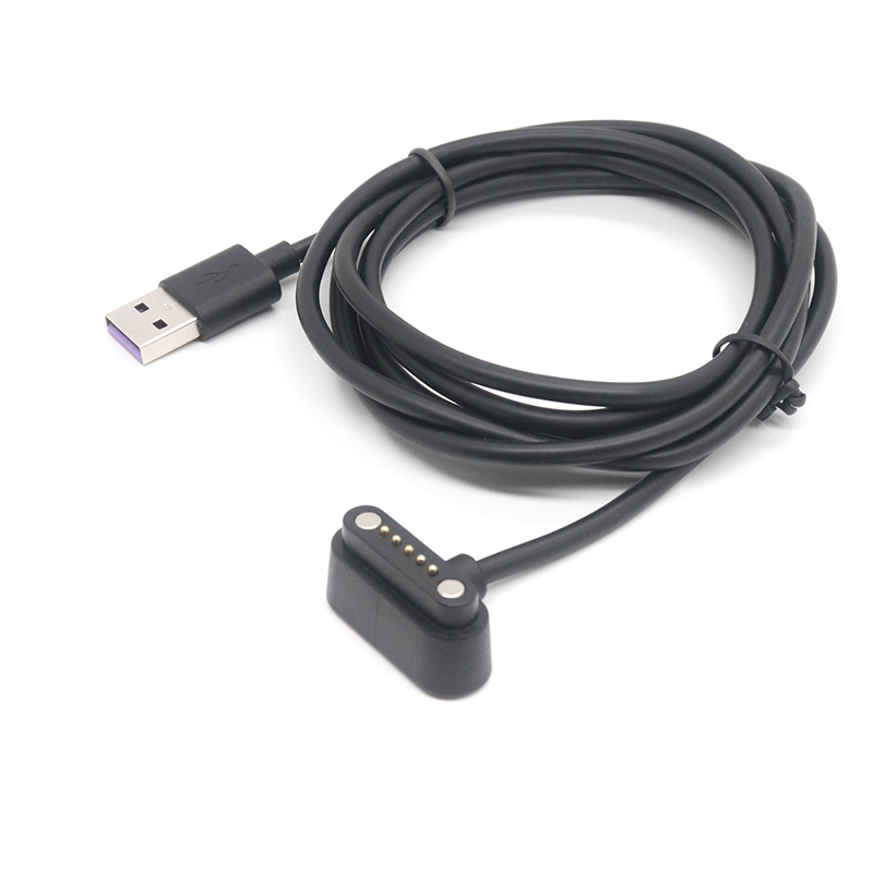 Chine 
5A Charge rapide USB A câble à broche magnétique pogo mâle à 5 broches fabricant